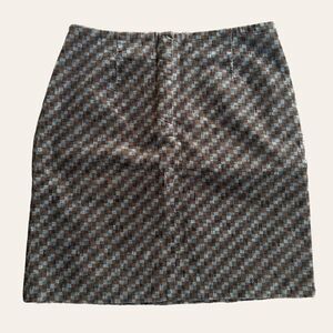 Vintage Ann Taylor Brown Academia Skirt